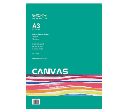 Seawhite cotton canvas pad, A3