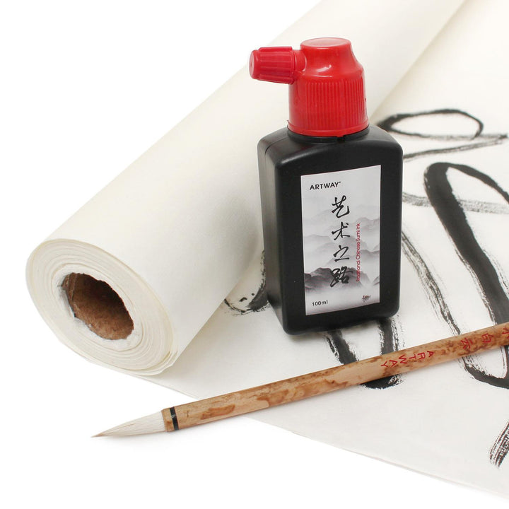 NEW Artway Rice Paper, Ink and Brush sets - Sheng (Raw)