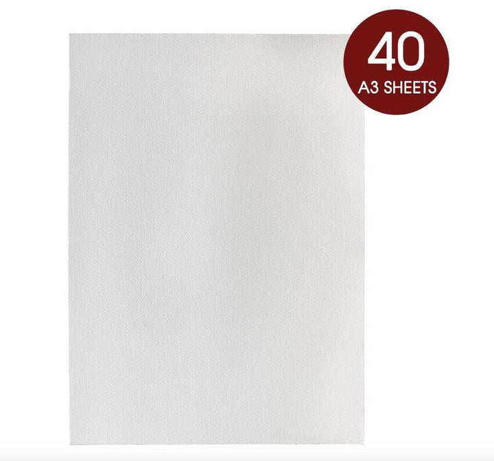 A2 - Artway ‘35’ Watercolour Paper - Cold Pressed - 300gsm - A2 Packs of 30 sheets (approx) - The Fine Art Warehouse