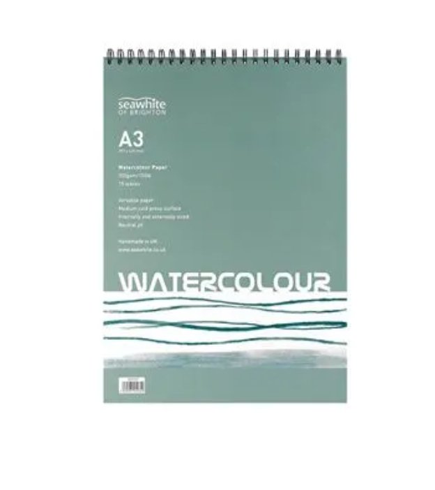 A3 Landscape Spiral Watercolour Pad - The Fine Art Warehouse