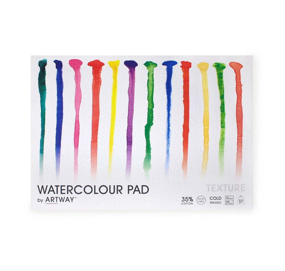 Artway '35' Watercolour Pad - 300gsm - 35% Cotton - A4 - The Fine Art Warehouse