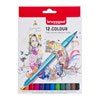 BRUYNZEEL Fineliner/brush pen set | 12 colours - The Fine Art Warehouse