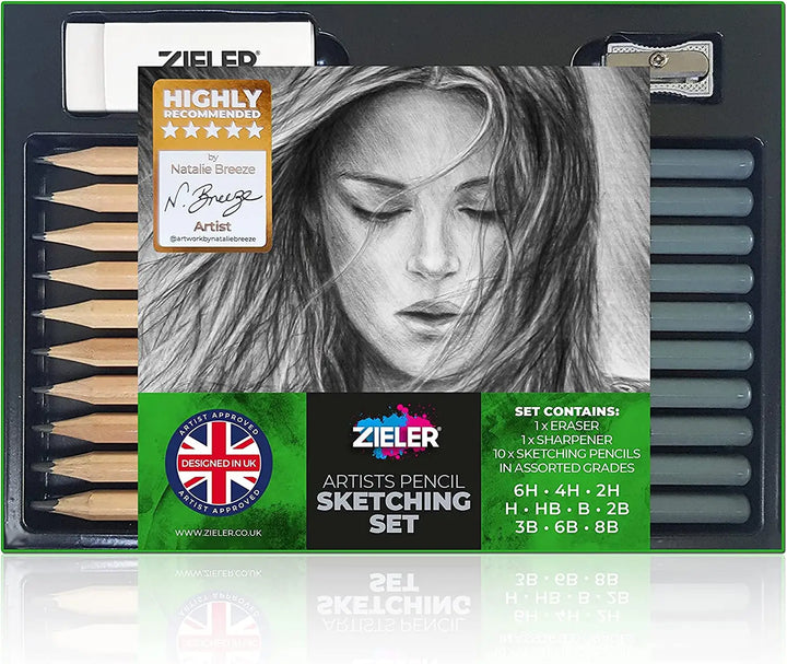 Sketching & Watercolour Starter Set by Zieler