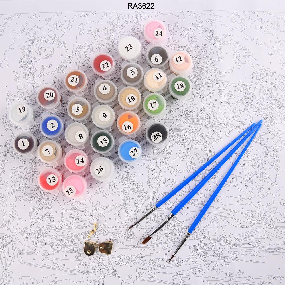 Paint by Numbers Kit, San Francisco, 40 x 50cm, view 3