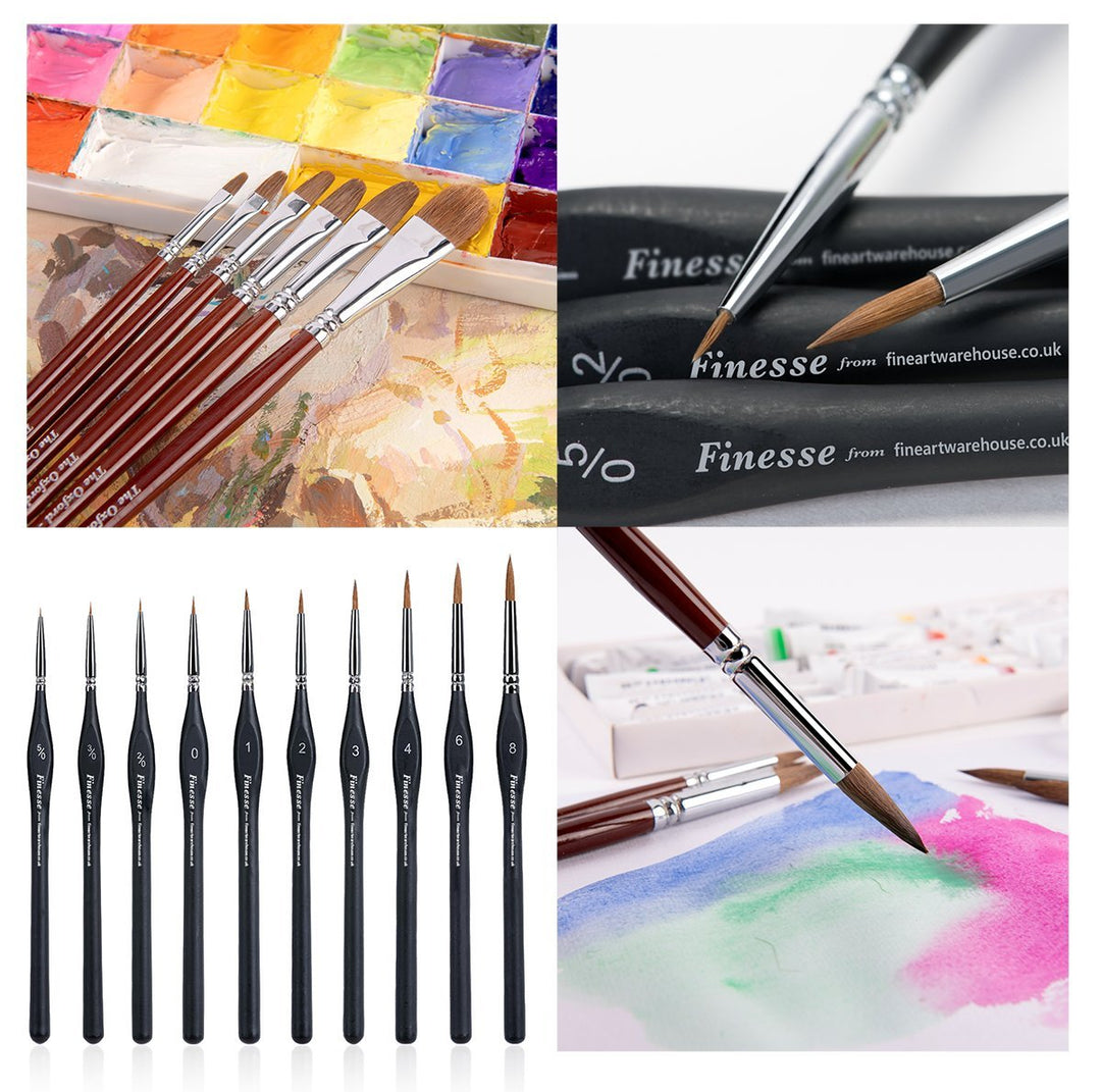 Sable (12 set) & Finesse (10 set) Bundle - SAVE £10 - The Fine Art Warehouse