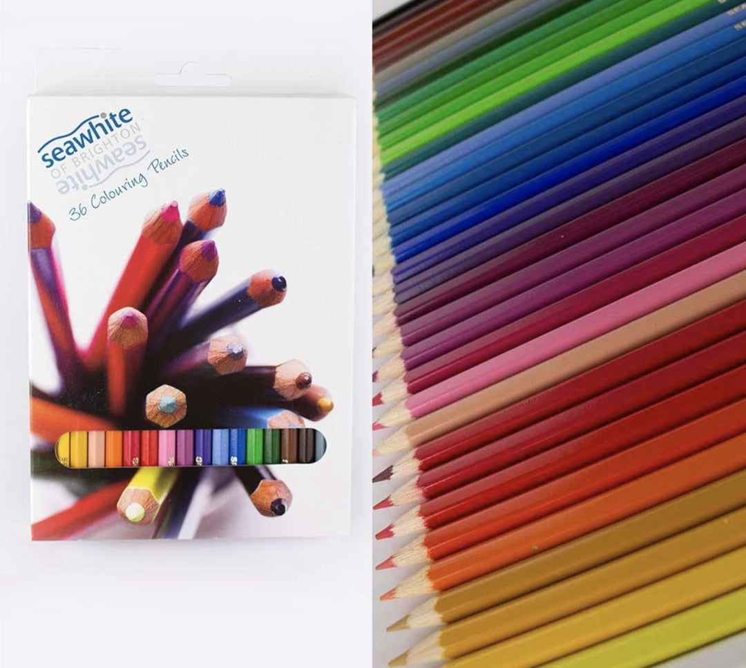 Seawhite Coloured Pencils - Box of 36