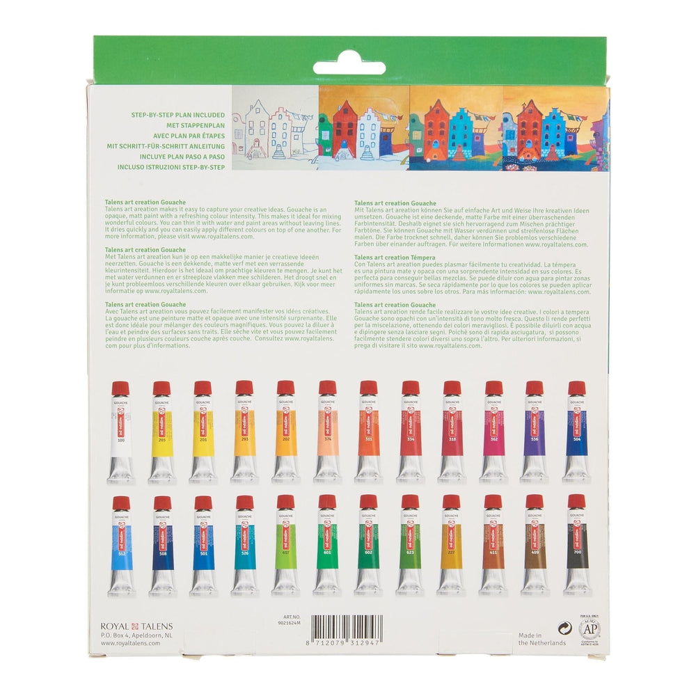 Talens Art Creation Gouache Set, 24 x 12ml, view 3