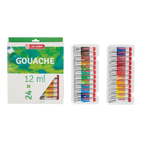 Talens gouache set, 24 colours
