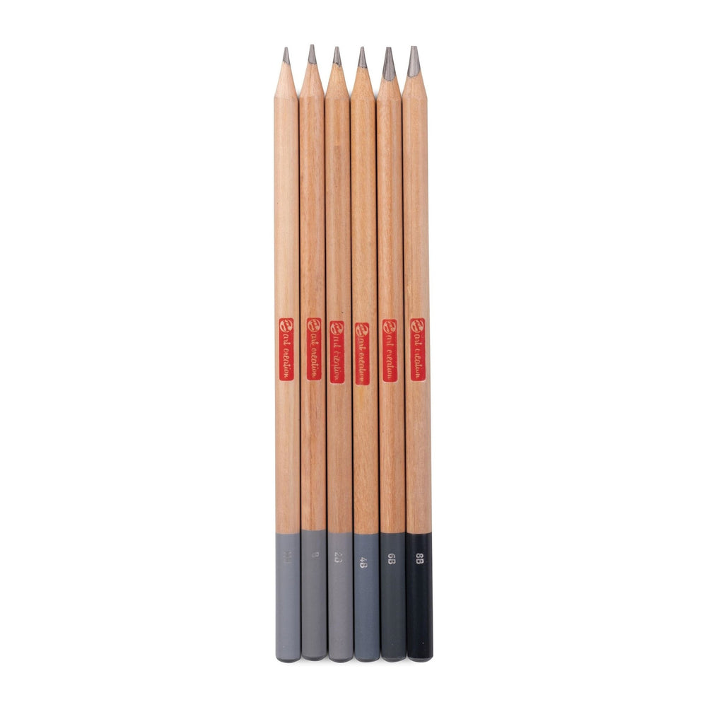 TALENS ART CREATION Graphite pencil set | 6 pieces - The Fine Art Warehouse