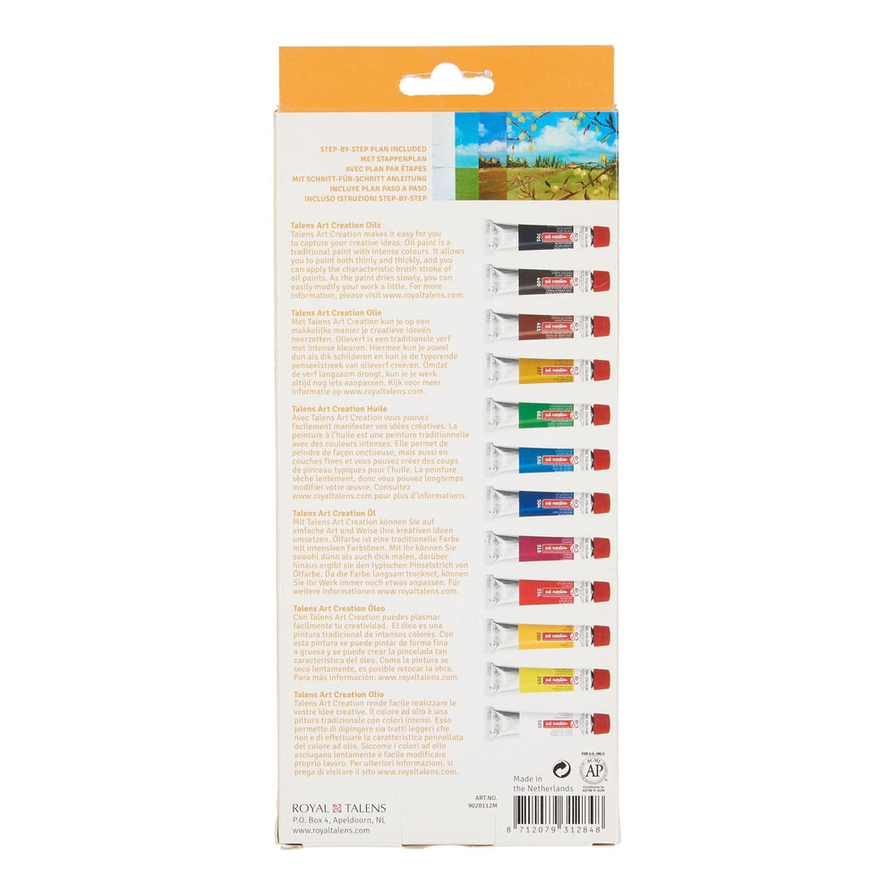 Talens Art Creation Oil Set, 12 x 12ml, view 3