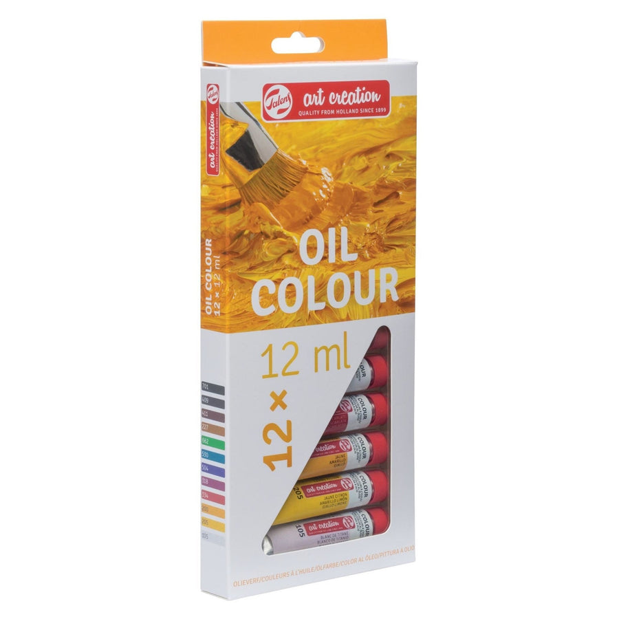 TALENS ART CREATION Oil colour set | 12 x 12 ml