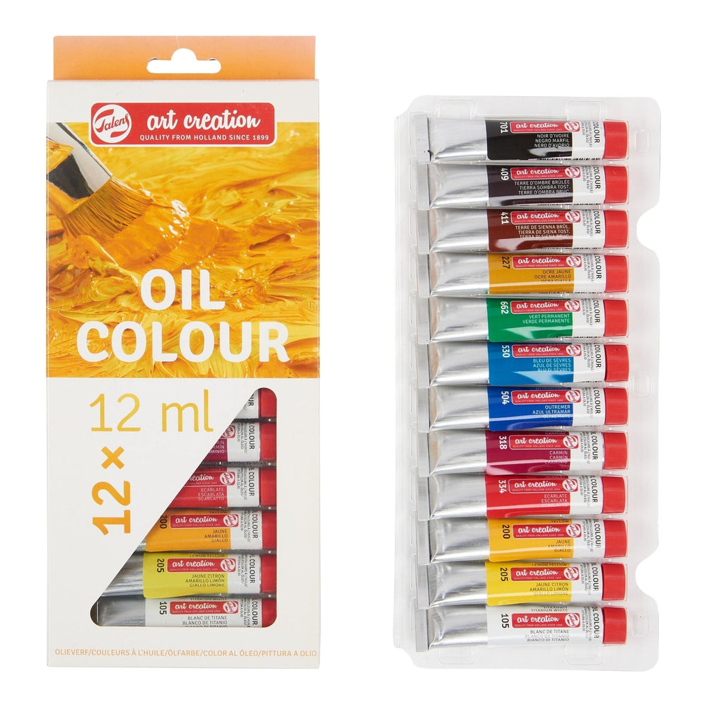 Talens Art Creation Oil Set, 12 x 12ml