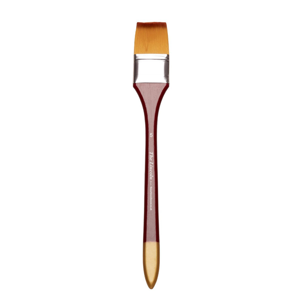 The Lincoln Flat Artist Brush, Hand-Made