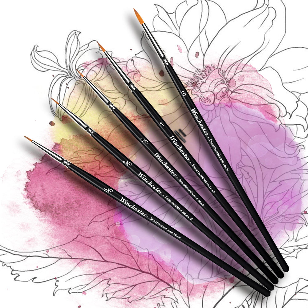 Fine Liner Brush Set of 5, The Winchester, view 6