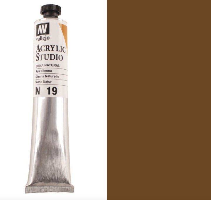 Vallejo Acrylic Studio Paint - 60ml Tubes