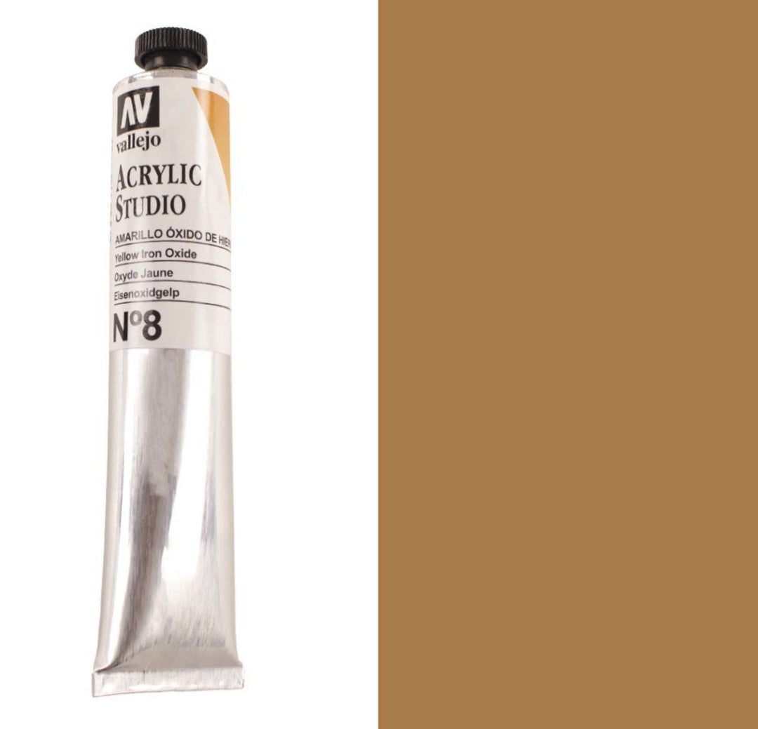 Vallejo Acrylic Studio Paint - 60ml Tubes