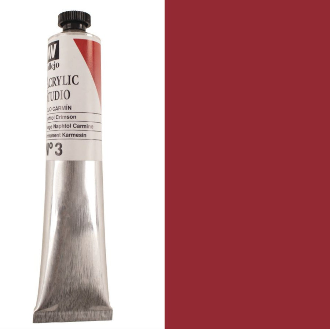 Vallejo Acrylic Studio Paint - 60ml Tubes