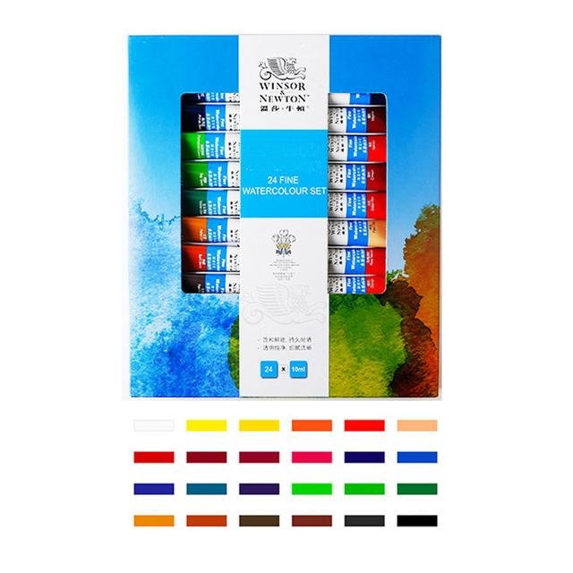 Winsor & Newton - Set of 24 Watercolour Paints