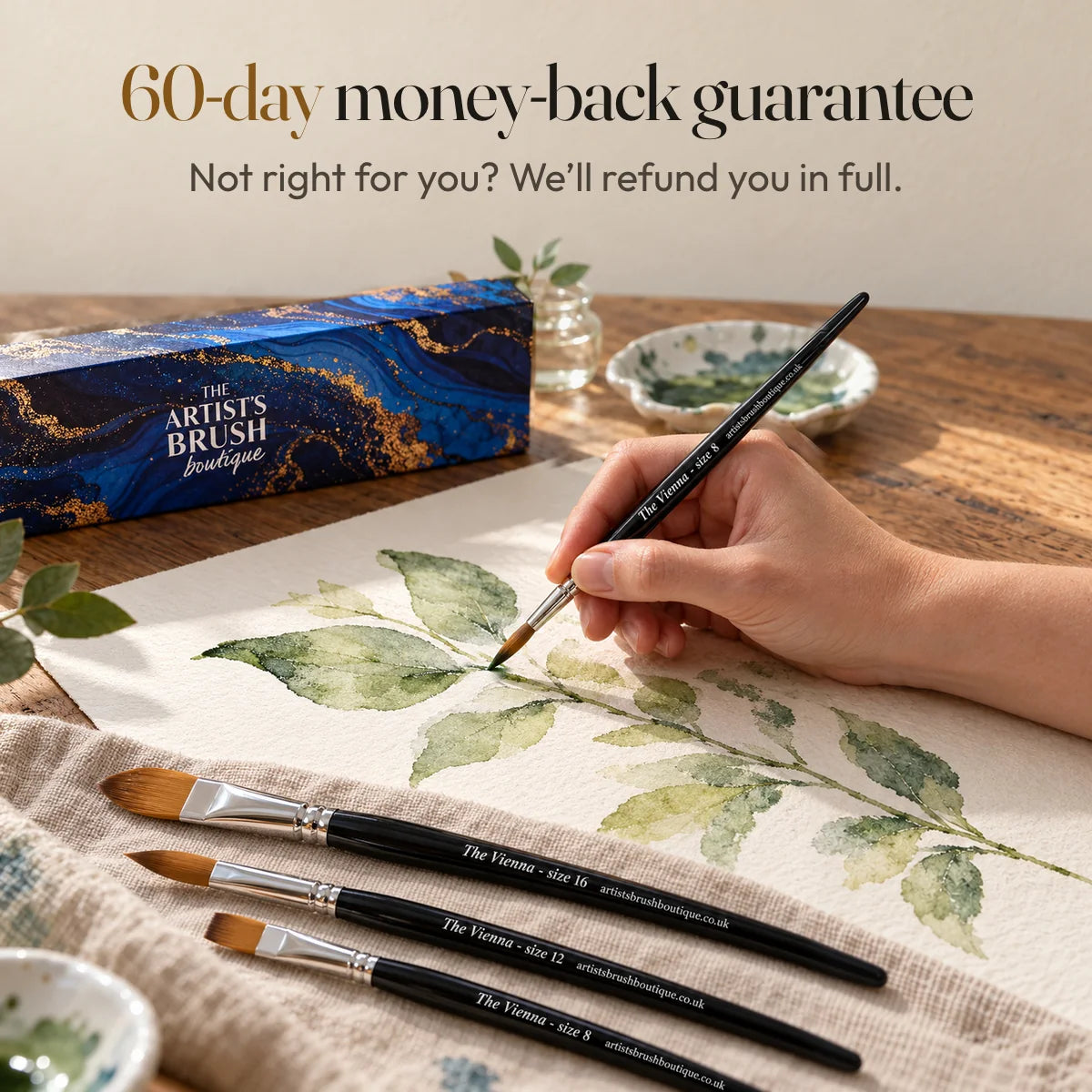 60-day money-back guarantee. Not right for you? We’ll refund you in full.